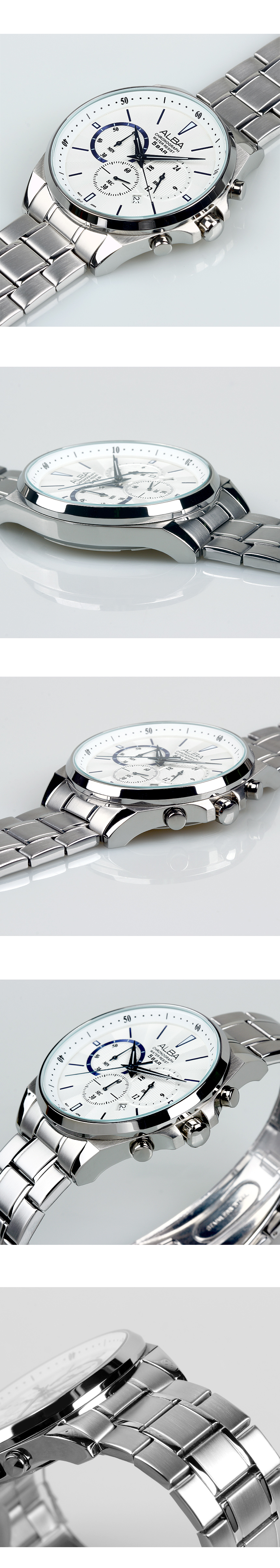 <b><p>Seiko Alba Metal watch Chronograph AT3A61X</p></b><b><p>セイコーアルバ メタル時計 クロノグラフ AT3A61X 夏限定数量 単独特価</p></b><br /><br /><p align='center'>
