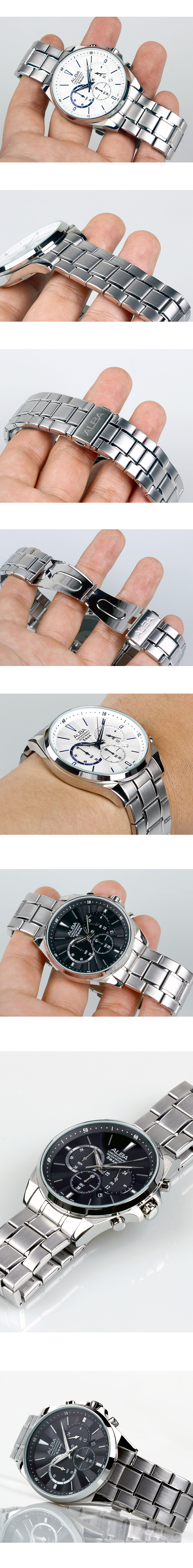 <b><p>Seiko Alba Metal watch Chronograph AT3A61X</p></b><b><p>セイコーアルバ メタル時計 クロノグラフ AT3A61X 夏限定数量 単独特価</p></b><br /><br /><p align='center'>
