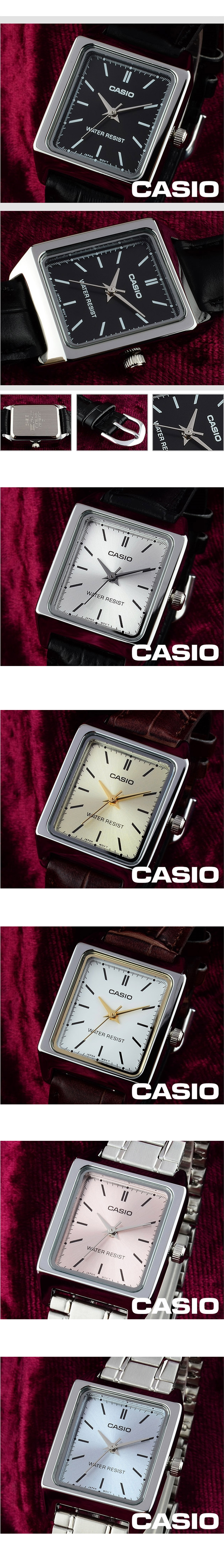 <b><p>Yesung Casio Woman square Leather wch gnal</p></b><b><p>イェスンが カシオ 女性 正方形 スクエア レザー腕時計 シグナル キム・ヘス LTP-V007L</p></b><br /><br /><p align='center'>