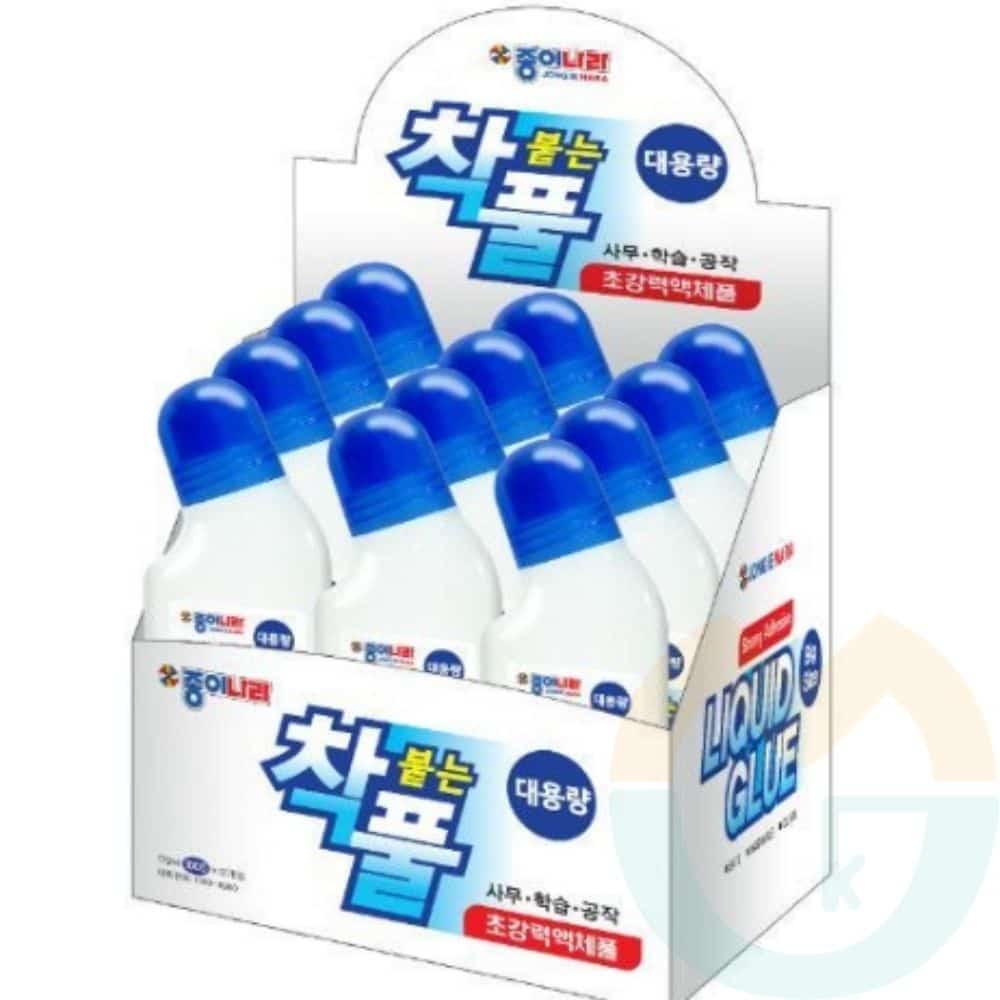 굿마켓 접착 액체풀 170ml 12개입 접착풀