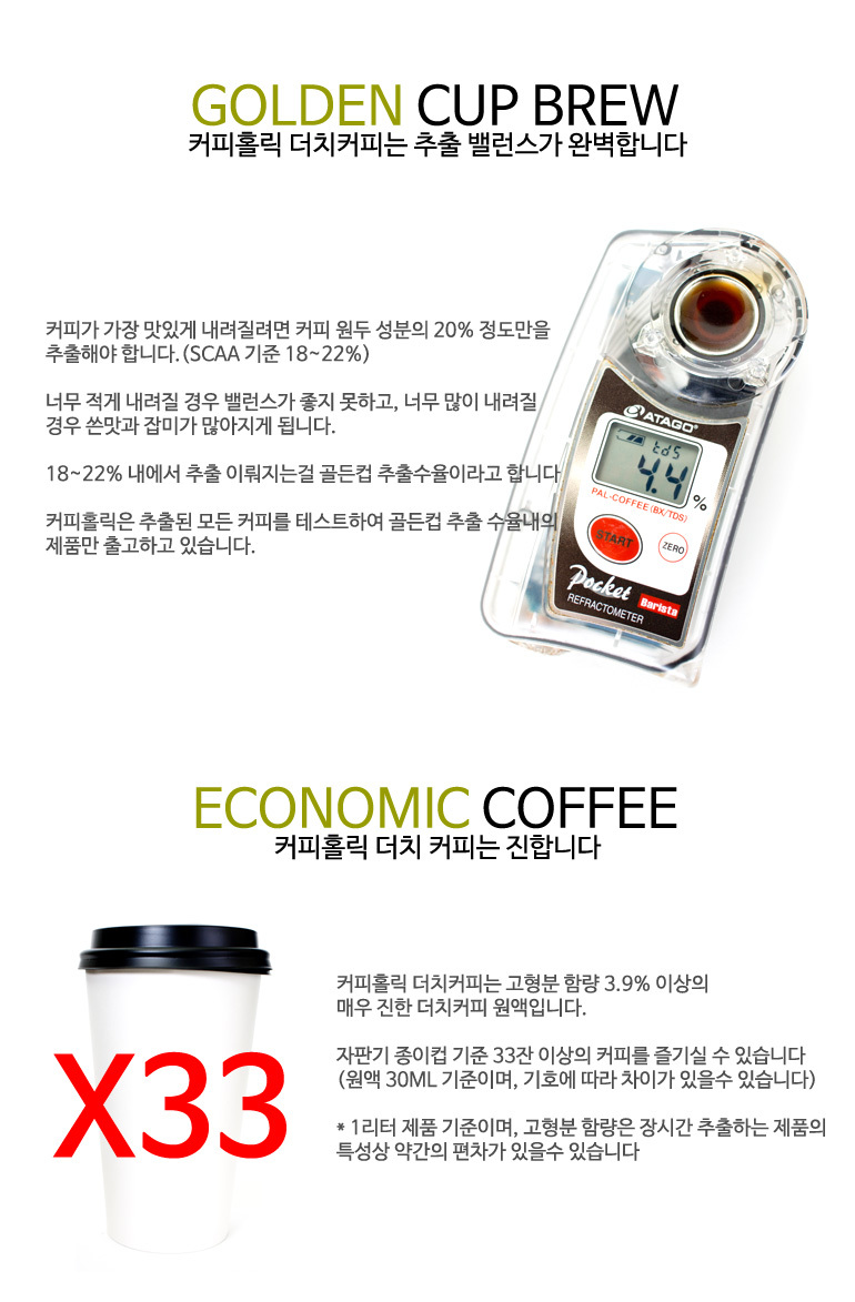 Coffee Holic Dutch 1000ml 7 Premium Cold Brew Liqu