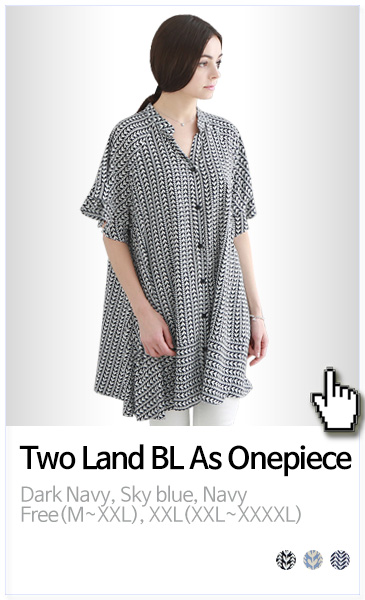 투랜드 블라우스 겸 원피스