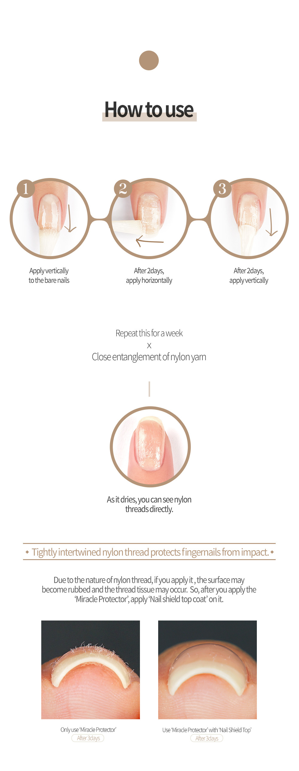 Feature of Nail Protector & Harddener