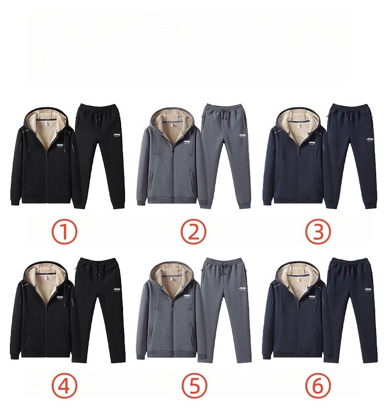 지프스피릿 기모 트레이닝 남성상하의세트