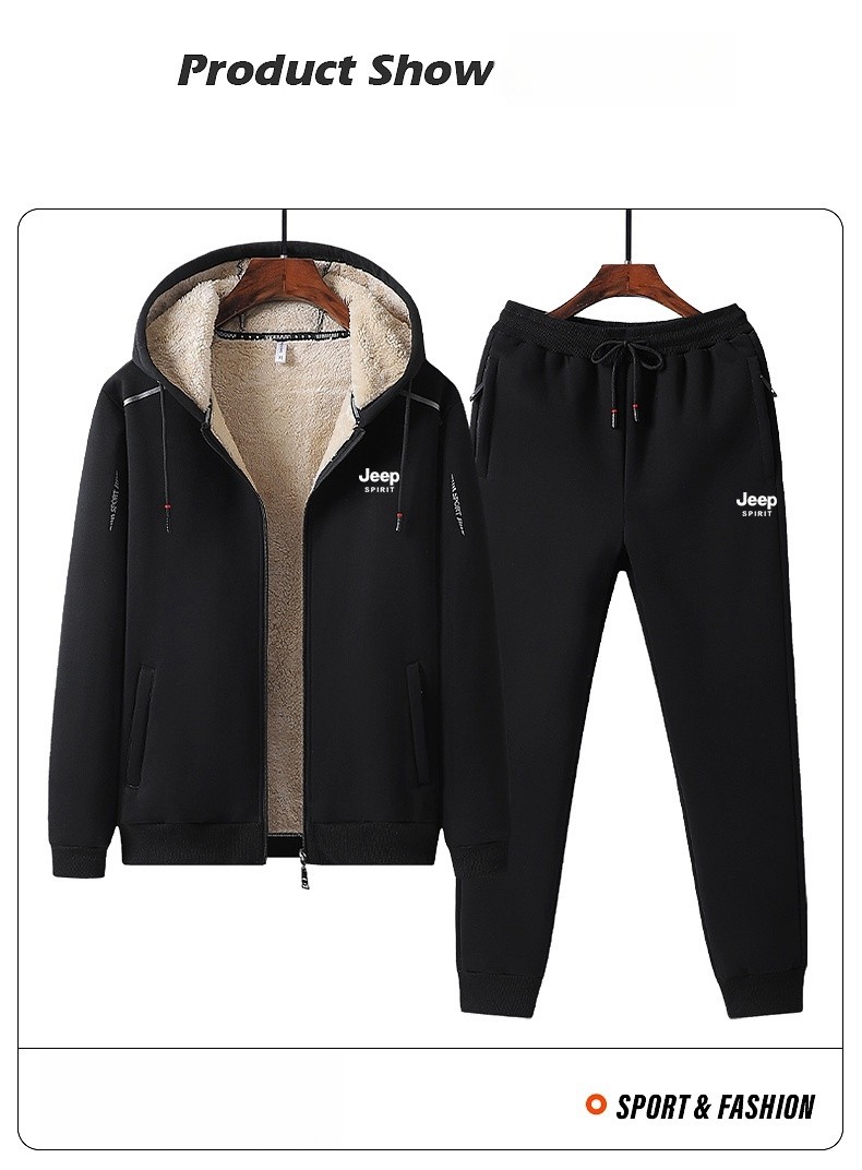 지프스피릿 기모 트레이닝 남성상하의세트