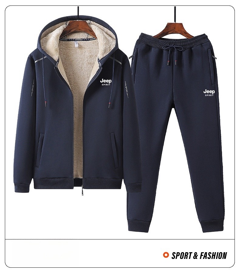 지프스피릿 기모 트레이닝 남성상하의세트