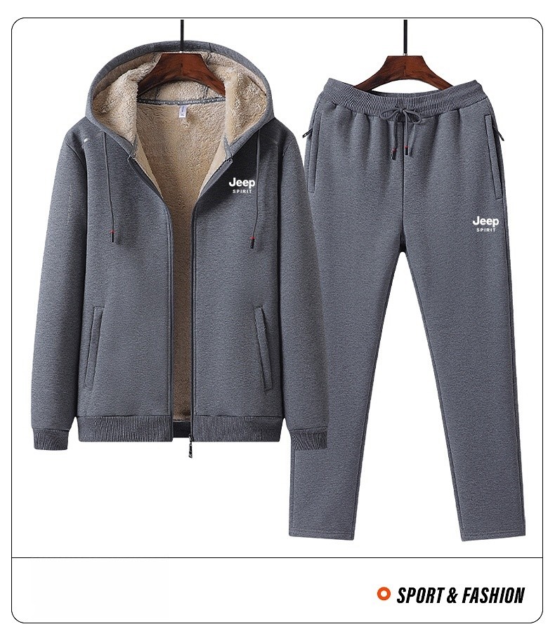 지프스피릿 기모 트레이닝 남성상하의세트