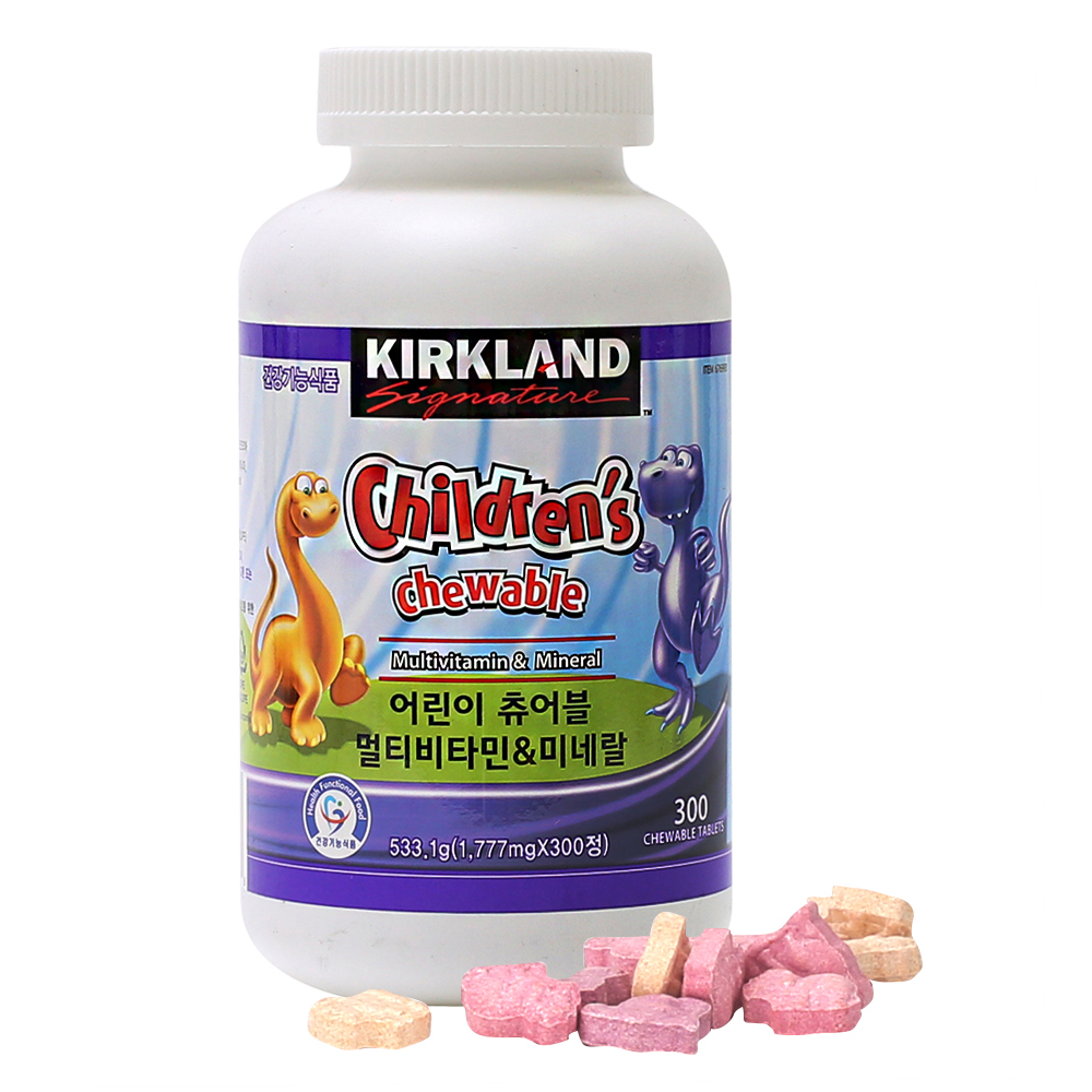 Kirkland Signature Multi Vitamin For Children /300 Chewable Tablet
