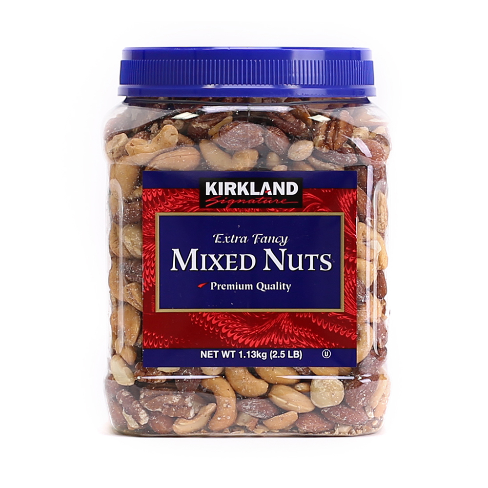 Kirkland Signature Extra Fancy Mixed Nuts 1.13kg/2.5LB/Almond Macadamia