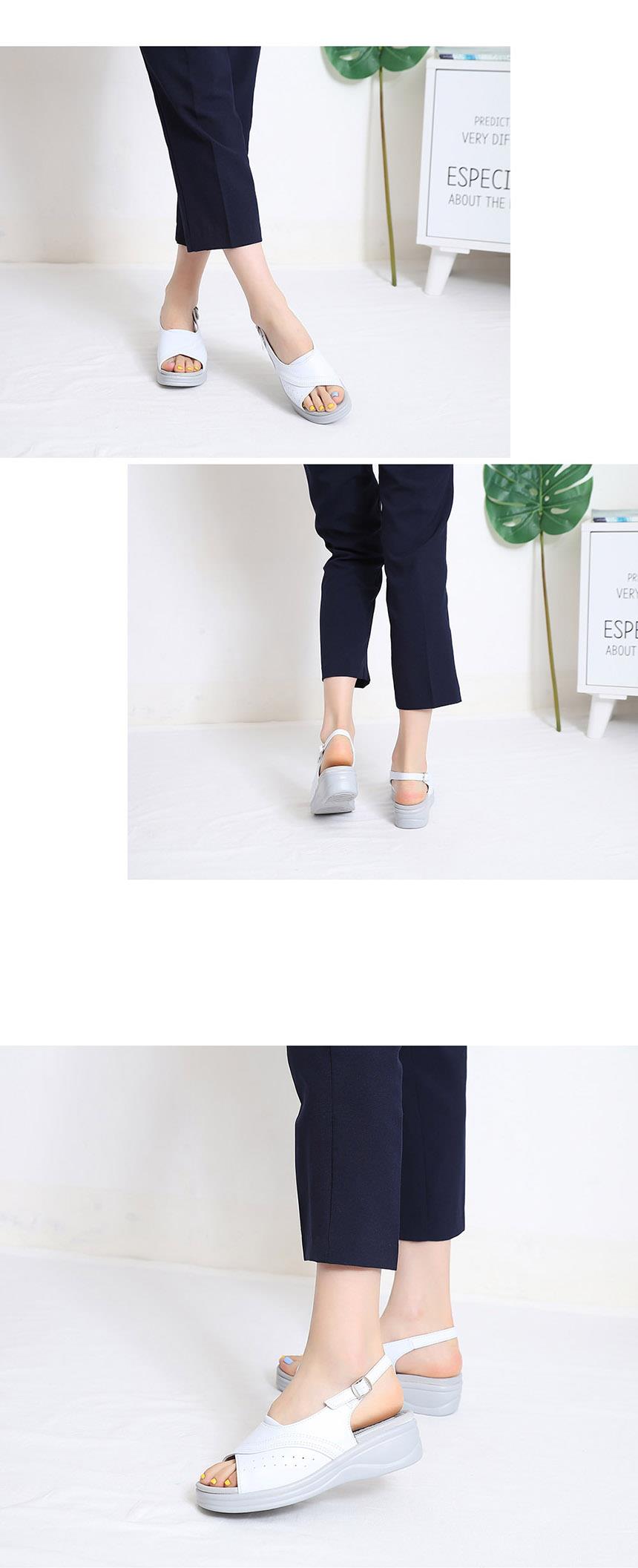 국내생산 이중쿠션 간호화간호사신발슬리퍼 여성간호사화유니폼화