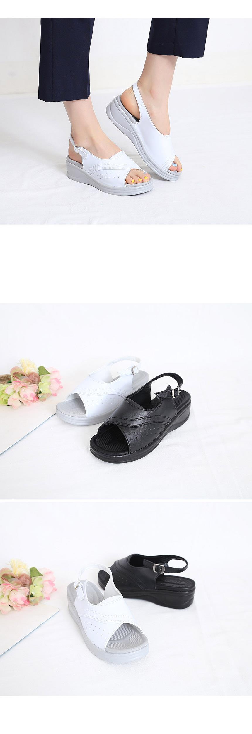 국내생산 이중쿠션 간호화간호사신발슬리퍼 여성간호사화유니폼화