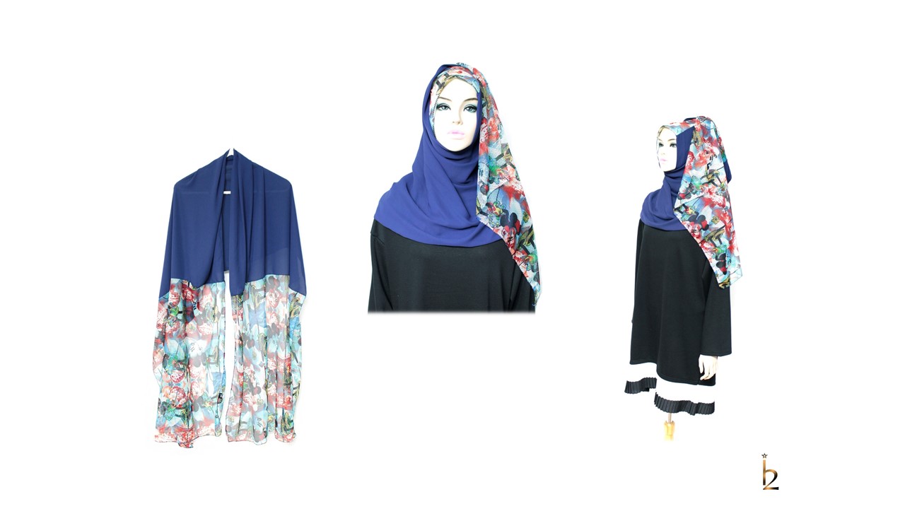 [ The twelve ] TH175[The twelve] Stylishly Designed Hijab Scarves Series