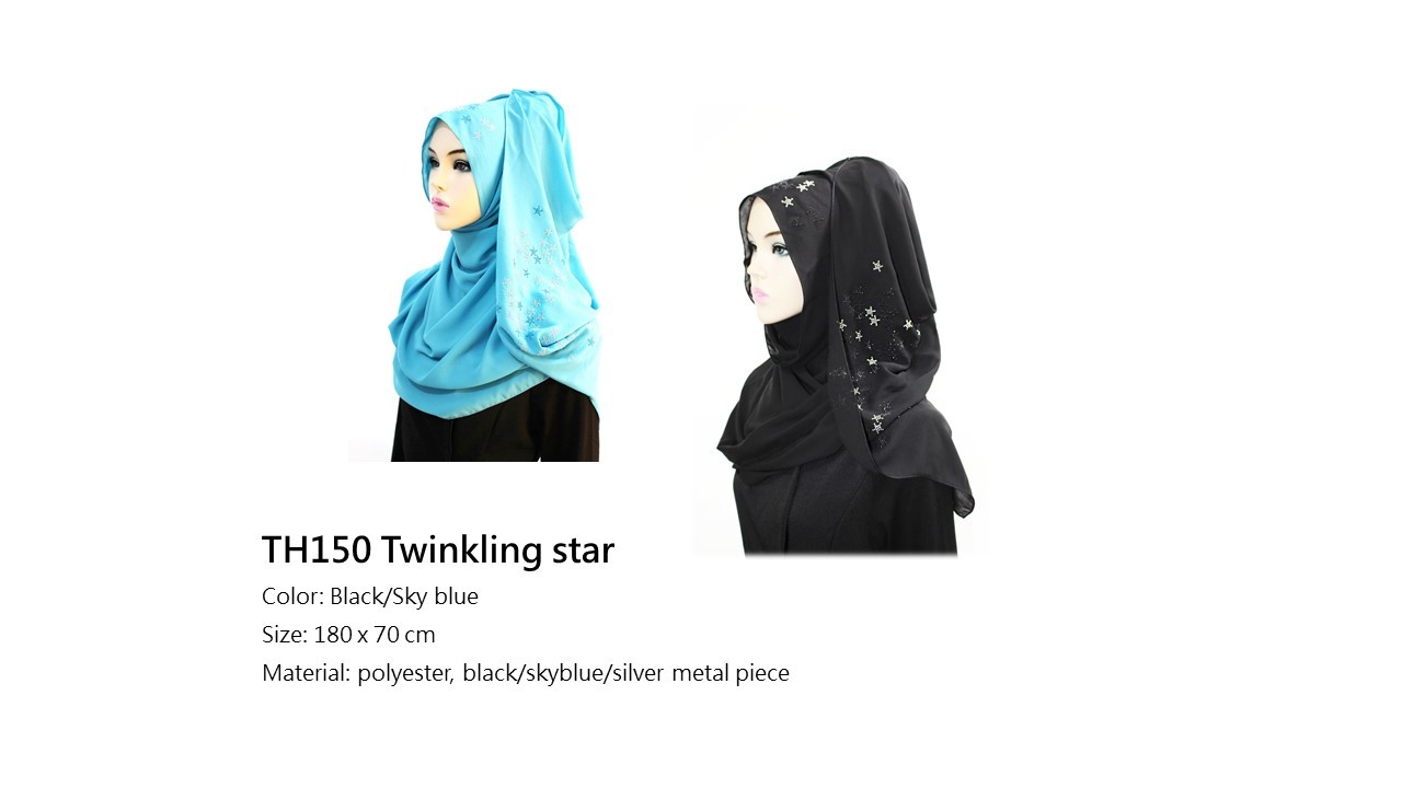 [ The twelve ] TH150[The twelve] Stylishly Designed Hijab Scarves Series