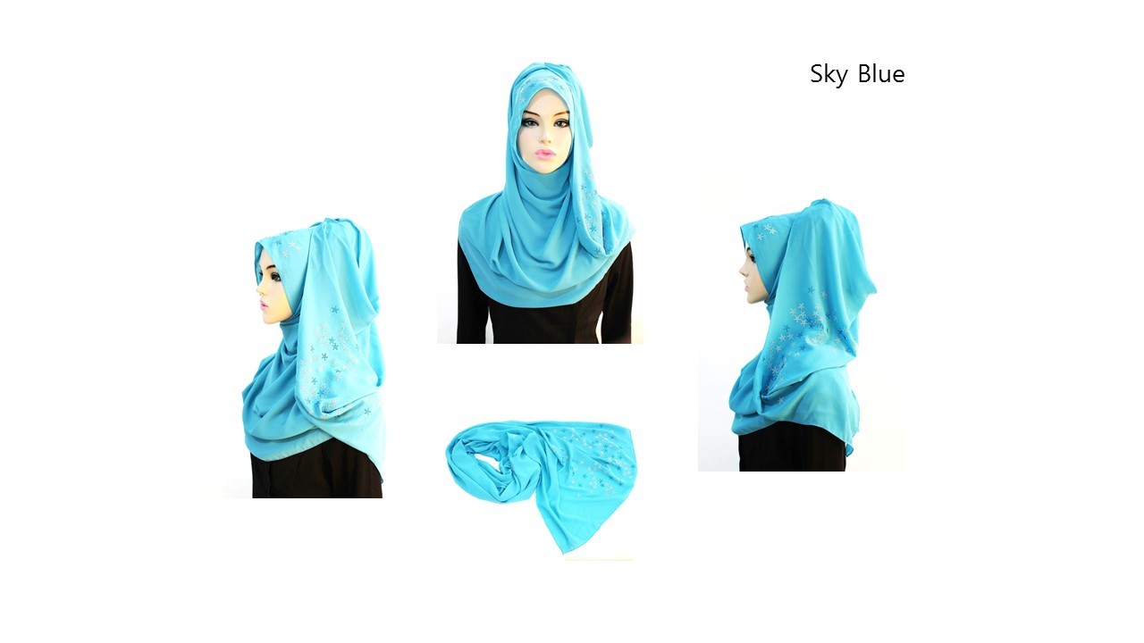 [ The twelve ] TH150[The twelve] Stylishly Designed Hijab Scarves Series