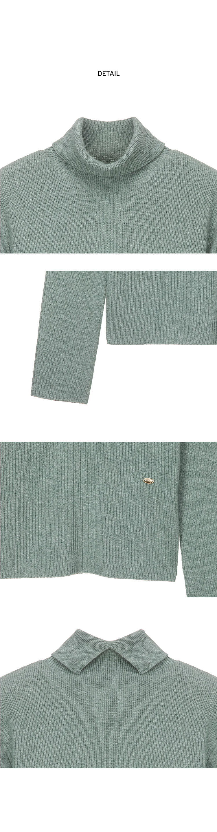 Chic turtleneck sweater KF25040