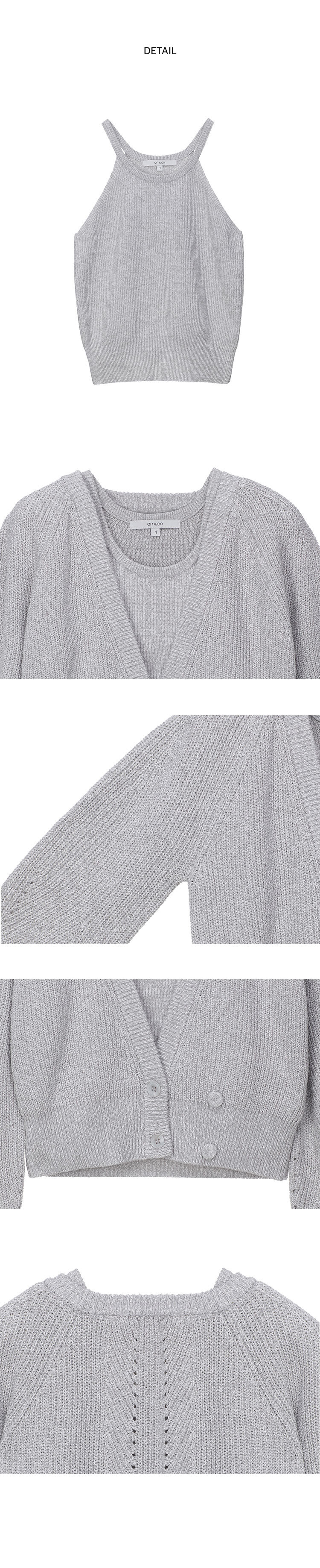 Buttonless Sheer Cardigan_HL3737