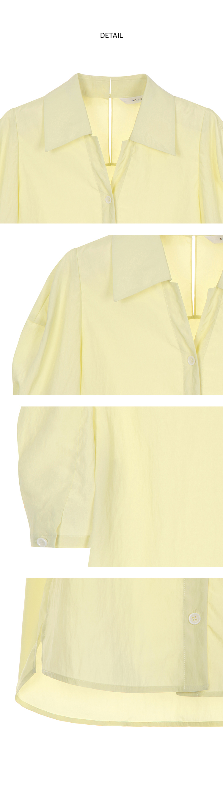 0070~Hidden Closure Shirt main image 1