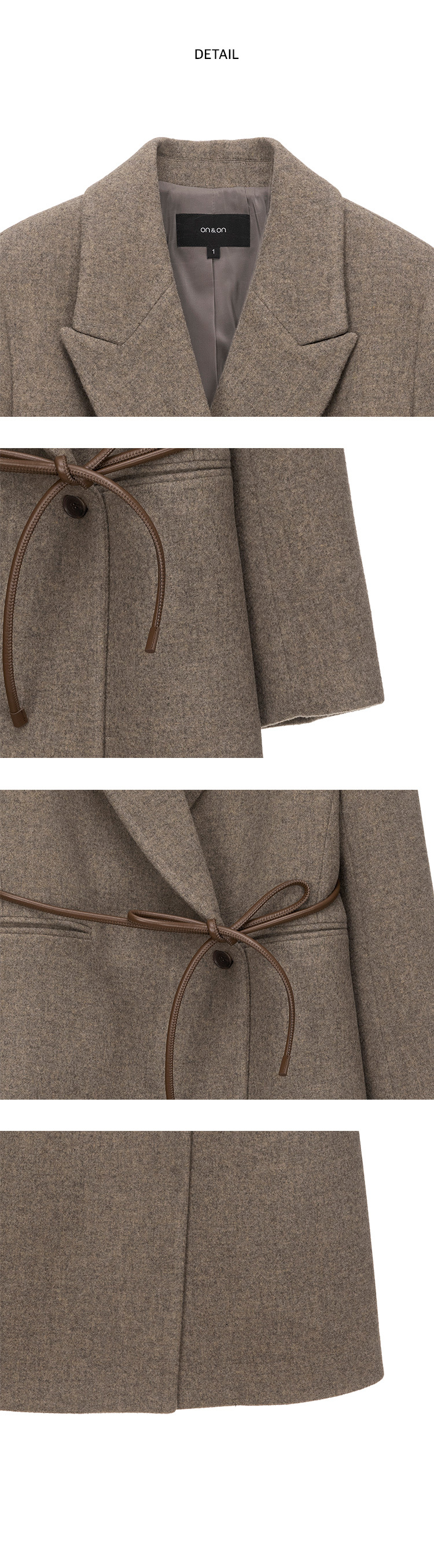 Slk3 Peak Collor One Button Super 120'S Wool + Shirt + Bow Tie main image 0