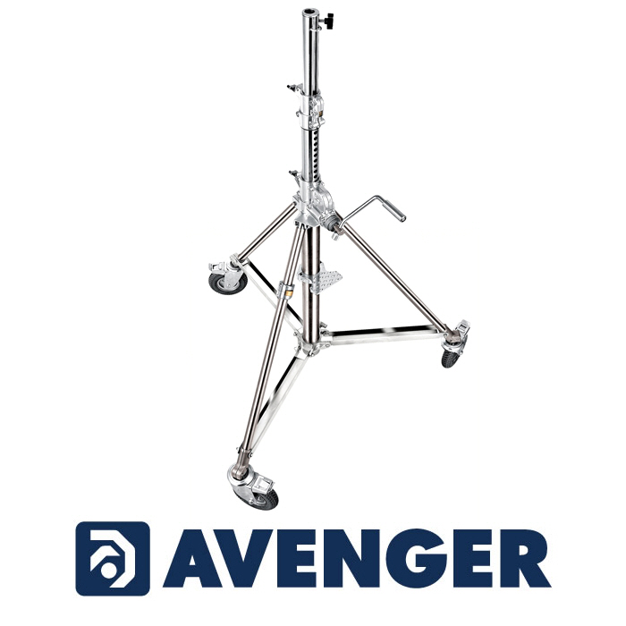 [AVENGER]어벤져 B6029X Super Wind Up Stand 29 Low Base Stainless Steel