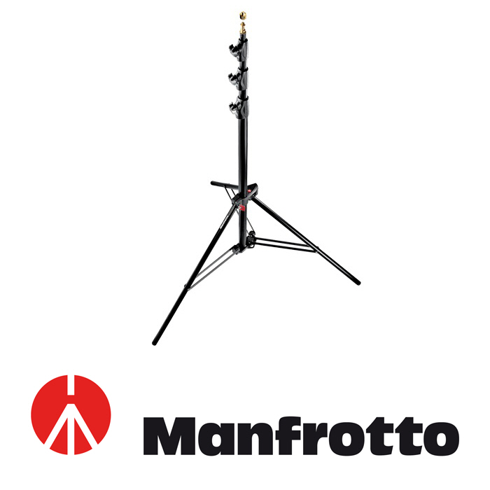 [MANFROTTO] 맨프로토 1004BAC BLACK ALU AIR CUSHIONED MASTER STAND