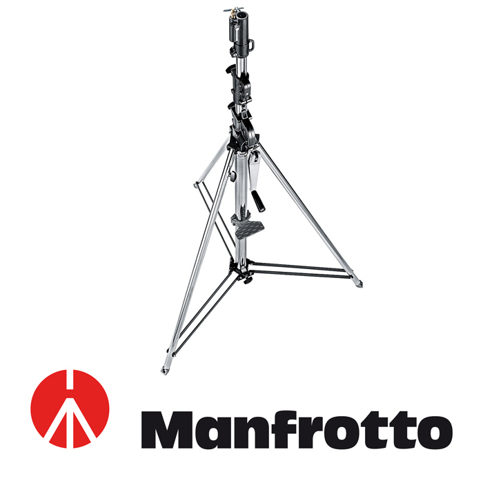 [MANFROTTO] 맨프로토 087NW Steel 3 Sections Wind-Up Stand