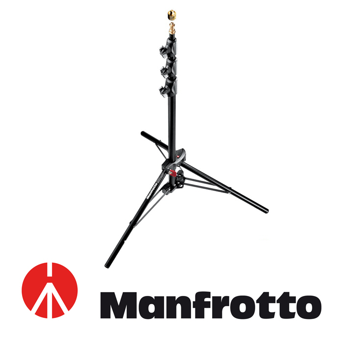 [MANFROTTO] 맨프로토 1051BAC BLACK ALU AIR CUSHIONED MINI COMPACT STAND