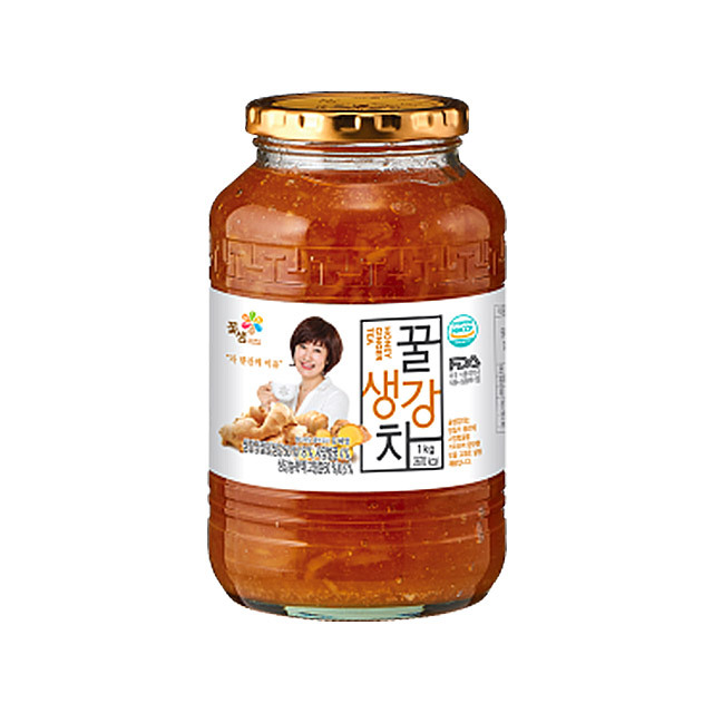 꽃샘 꿀생강차s 1kg (1박스_8개)