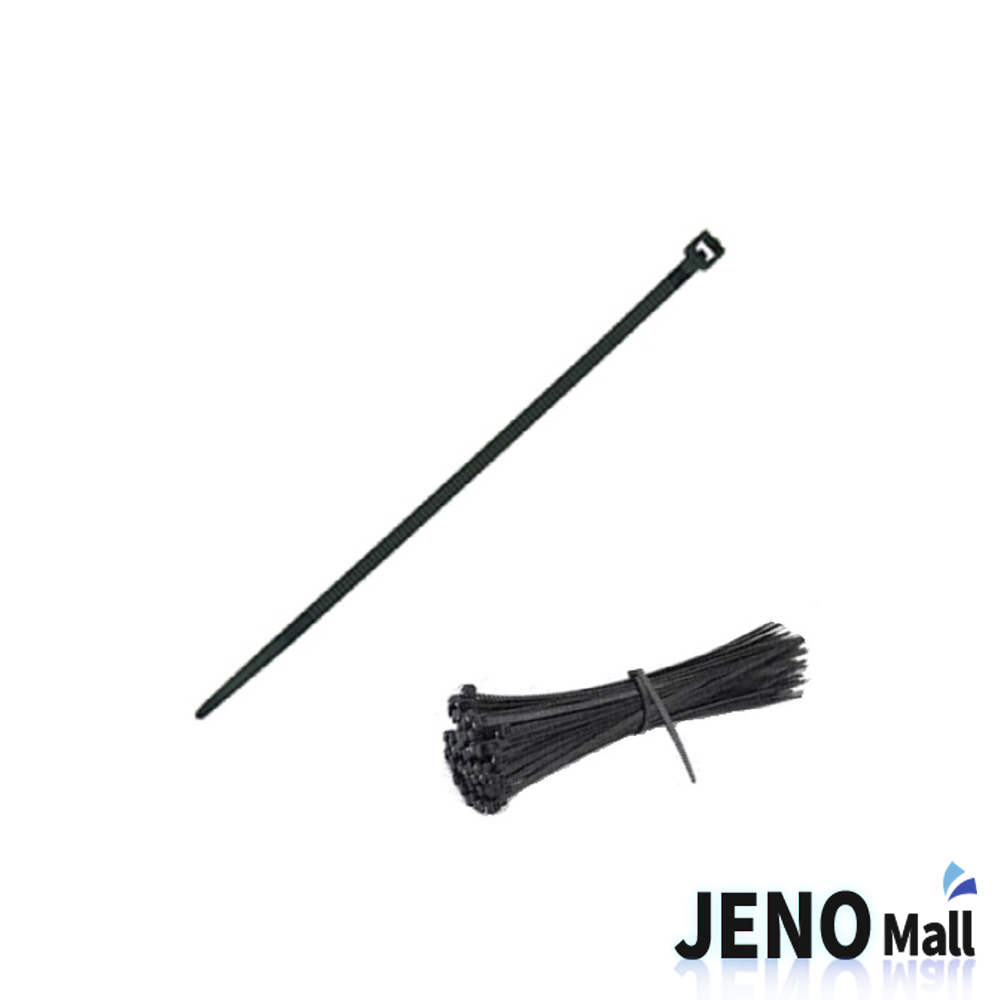 JEONO J-100 케이블타이 흑색 100mm 50개 HAC2926-1