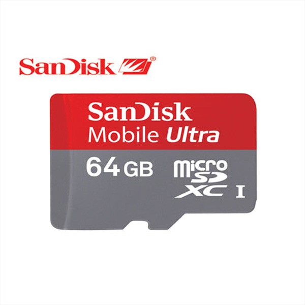 SANDISK Micro SD메모리카드 ULTRA 64GB