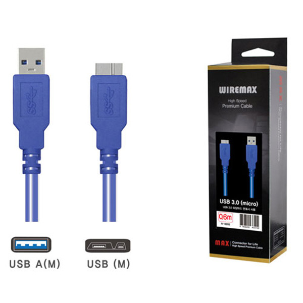 USB3.0 MICRO N-6606 0.6M