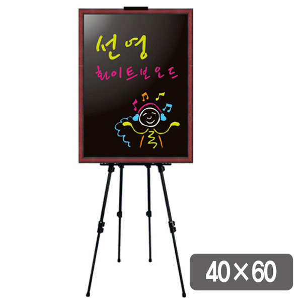 Dfav 선영 블랙보드 자석 400x600 스탠드 별도구매