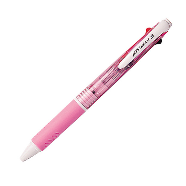 미쯔비시 제트스트림 3색볼펜 SXE3-400 0.7mm 핑크