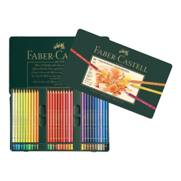 파버카스텔 전문 유성색연필 60색 틴케이스 110060