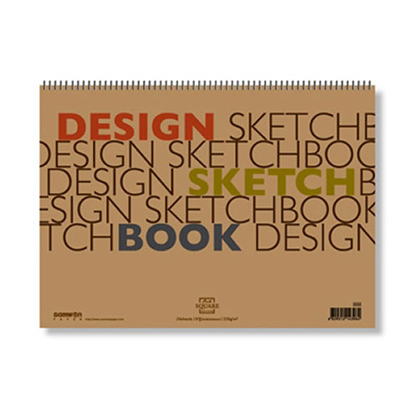 Dfav 삼원 아트스퀘어 디자인스케치북 8절 20매 가로형