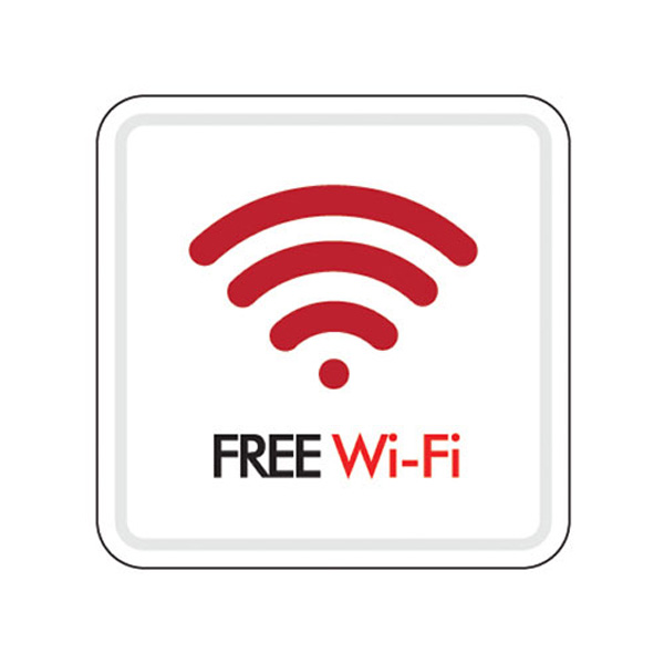 아트사인 FREE Wi-Fi 몰딩 100*100*3T 9615 안내판 표지판
