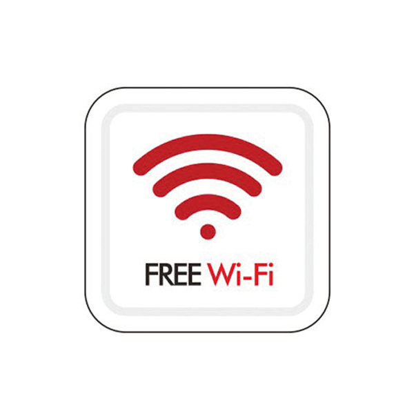 아트사인 FREE Wi-Fi 몰딩 60*60*3T 9715 안내판 표지판