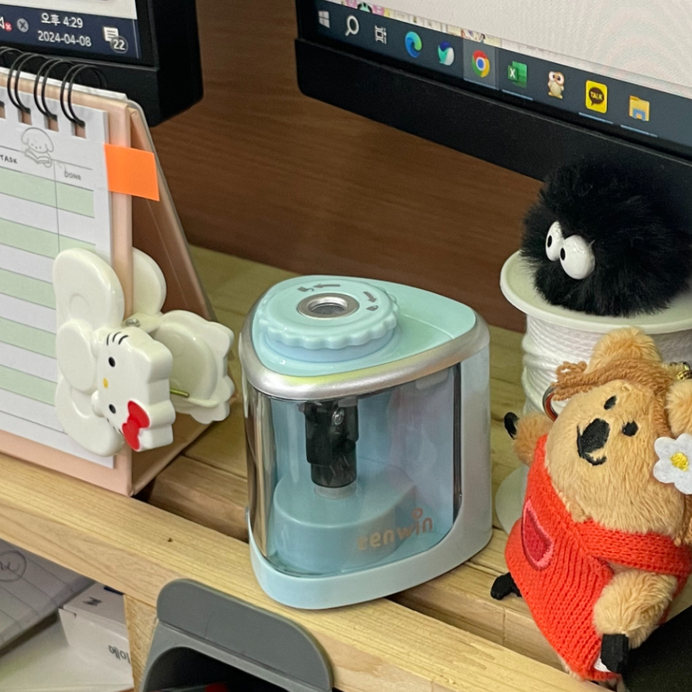 연필깎이파란색 귀여운연필깎이 색상다양한연필깎이 연필깎기세트 미술교구 연필깎이세트 휴대용미니깎기 랜덤컬러연필깎기 꼬챙이 미술학용품 전자연필깎기 블루 겸용 수동 자동 연필깎이