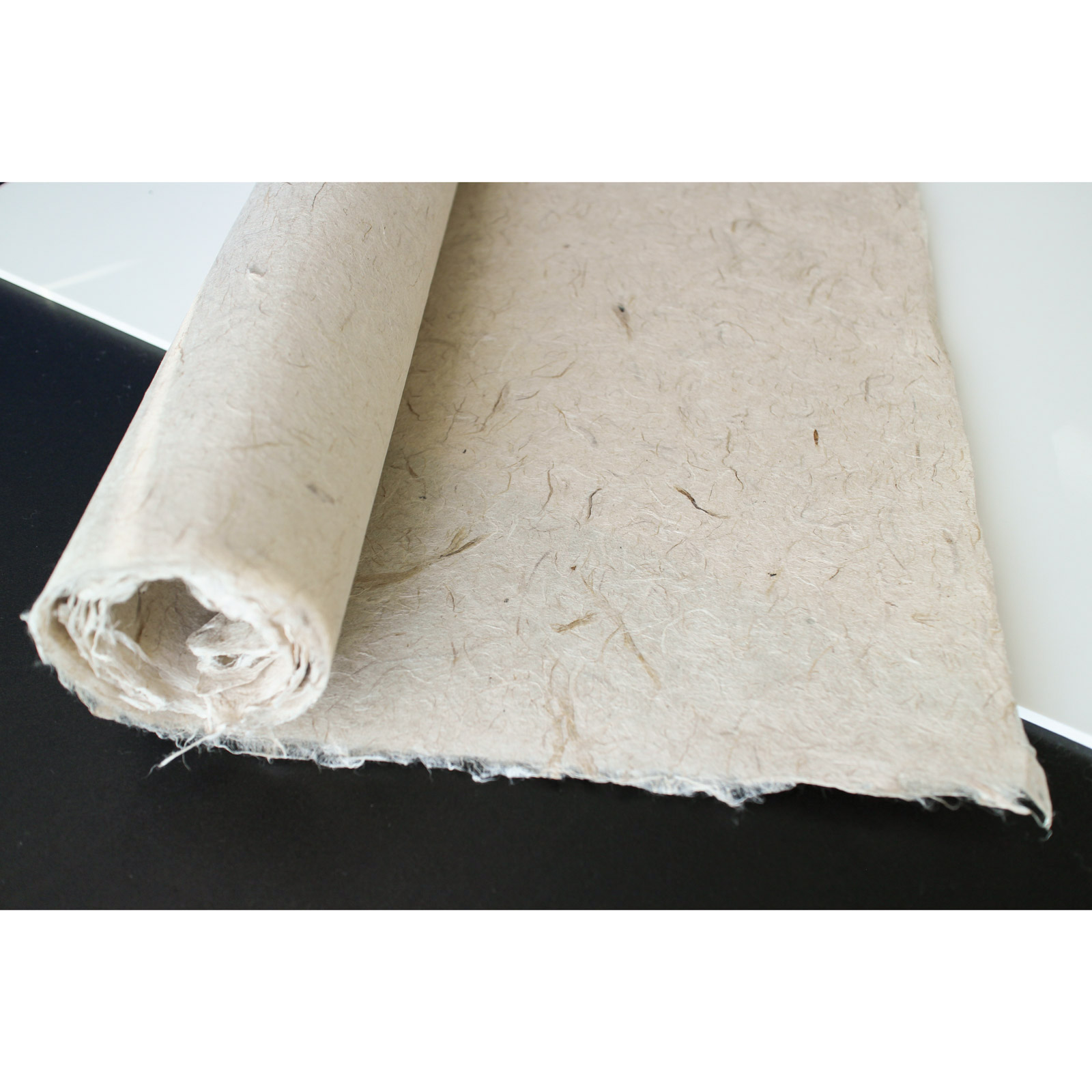 [3 Pcs] Korean Traditional Handmade Paper HanJi Unbleached Natural Fiber  Texture