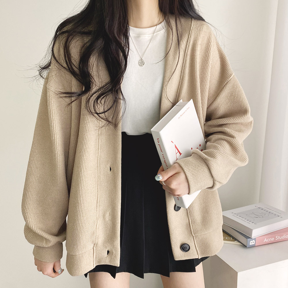 [2장사면할인/제작] 밀리언 오버핏 가디건 (6color) 상세 이미지 5
