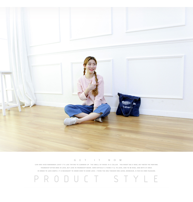 Eco-bag daily bag shoulder bag backpack fish print