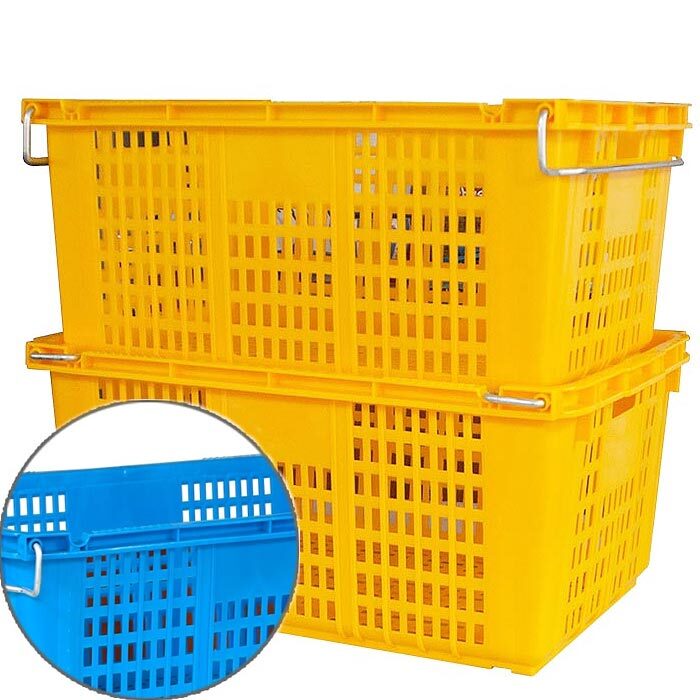 국산 플라스틱 운반상자 바구니 72x47x32cm x5박스