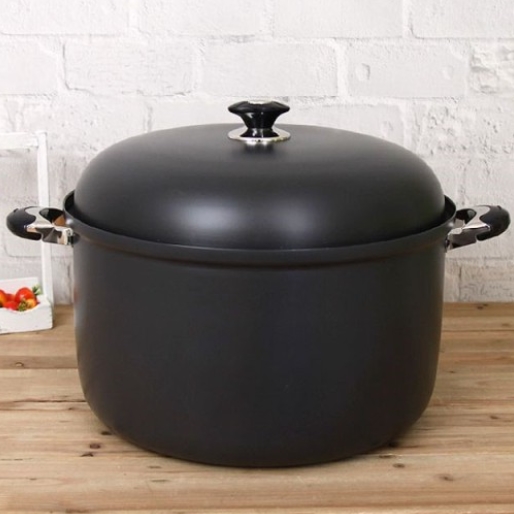 국산 마찰에 강한 세신 퀸센스 쿡웨어 블루밍 경질 곰솥 찜통 40cm