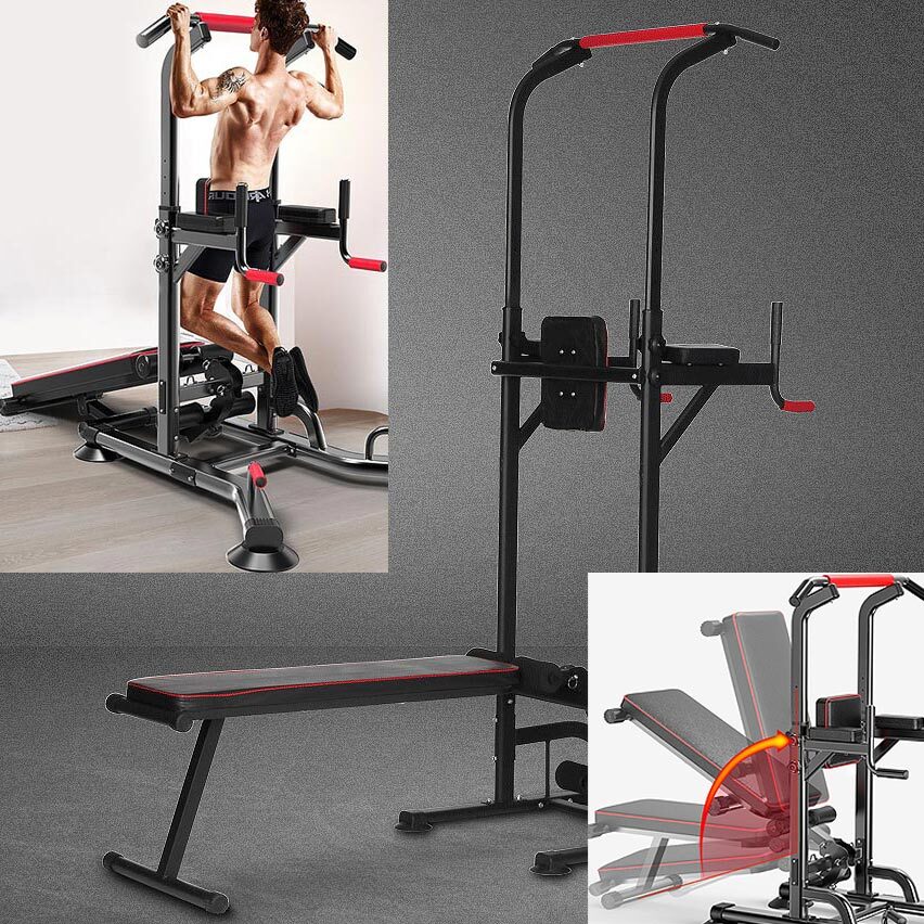 멀티 홈트레이닝 치닝 벤치프레스 싯업 철봉 개인헬스 전신 실내운동 웨이트