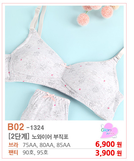 여아속옷,주니어속옷 
