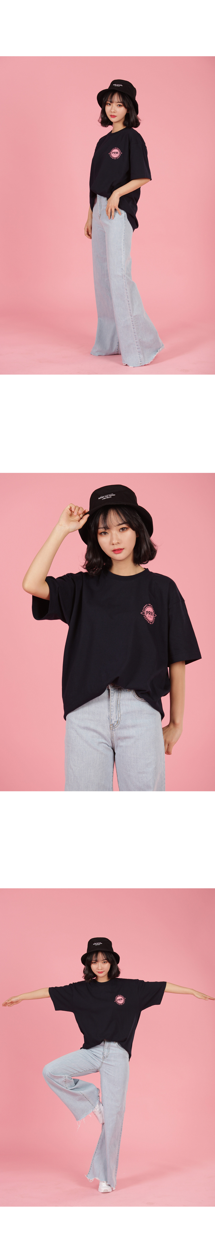 플래닛리메이커(PLANET REMAKER) [UNISEX] 미니플래닛 반팔티 (블랙)