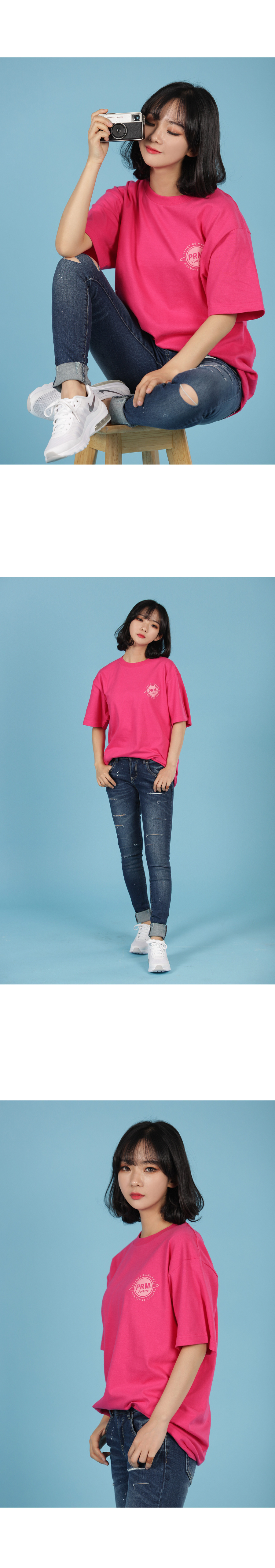 플래닛리메이커(PLANET REMAKER) [UNISEX] 미니플래닛 반팔티 (네이비)