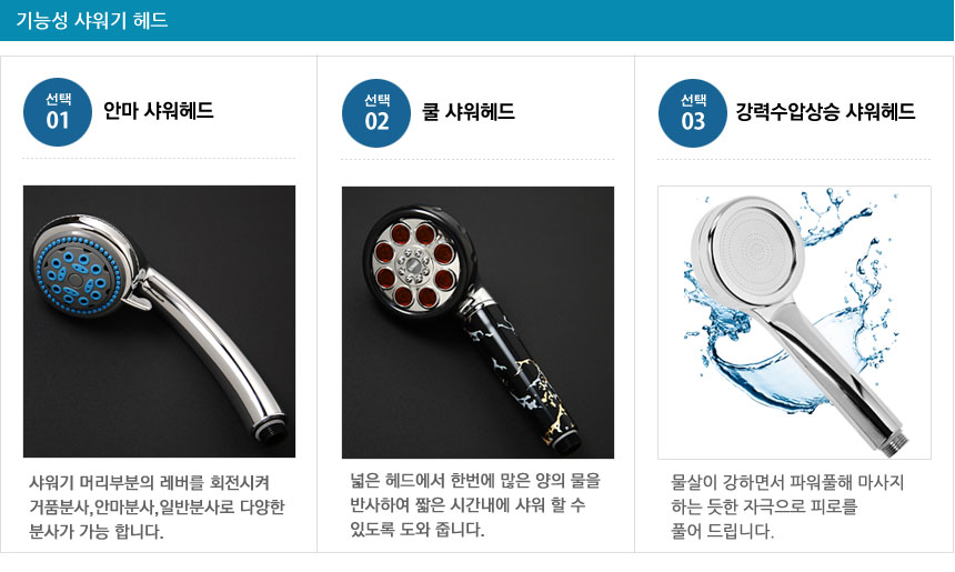 NEW POWERFUL SHOWERHEAD Water-resistant water pres