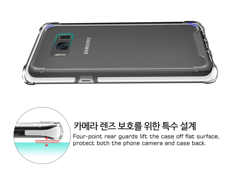 New Galaxy Phoenix Case + Full Cover Film S8, plus