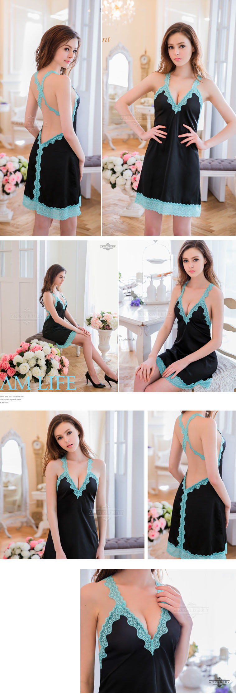 NEW SEXY LINGERIE Anna Berry 77 88 Big size slip s