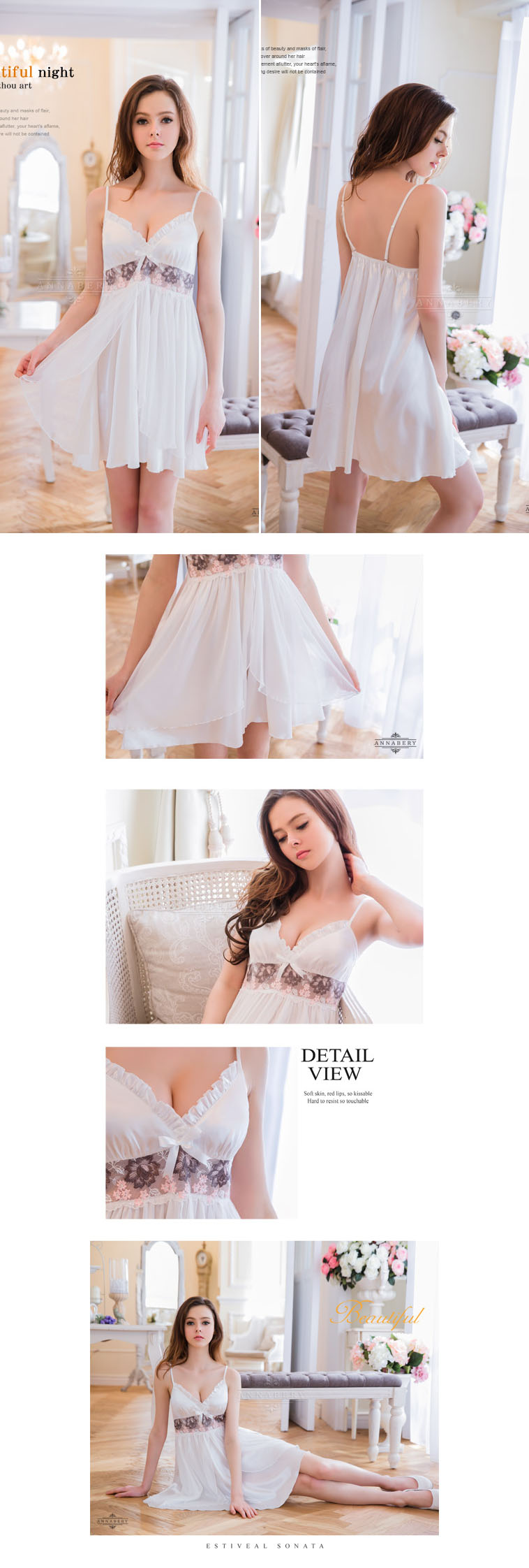 NEW SEXY LINGERIE Anna Berry 77 88 Big size slip s